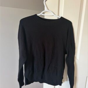 French Connection Women’s Classic Black Crewneck Sweater